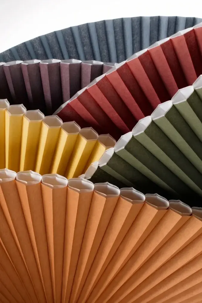 Petek (honeycomb) plise perde kumaşı